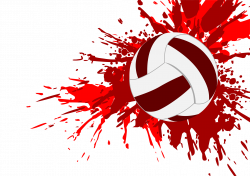 Volleyball grunge paint background - MXvolley - siatkówka szyta na ...