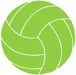 28+ Collection of Green Volleyball Clipart | High quality, free ...