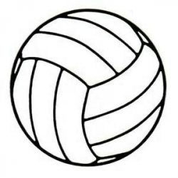 Volleyball Outline, Traceable, Drawing, Clip Art | ART ...
