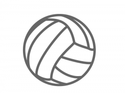 Volleyball Stencil | cakes | Volleyball clipart, Volleyball ...