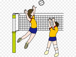 School Line Art clipart - Volleyball, Yellow, Sports ...