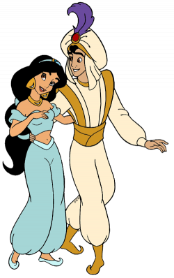 Aladdin and Jasmine Clip Art 2 | Disney Clip Art Galore