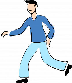 28+ Collection of Walking Man Clipart | High quality, free cliparts ...