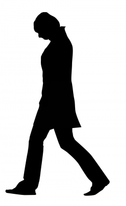 Clipart resolution 2500*4074 - shadow person walking clipart ...
