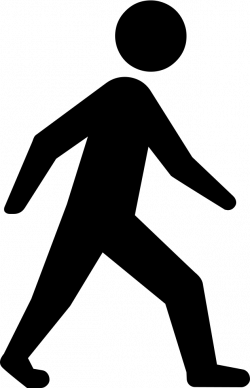 Person Walking Svg Png Icon Free Download (#425989) - OnlineWebFonts.COM