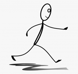 Fitness Clip Art Hd - Stick Figure Walking Clipart #87659 ...