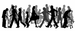 Walking Clip art - group of people 3000*1285 transprent Png Free ...