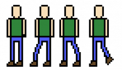 Walking man | Pixel Art Maker