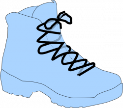 Light Blue Boot Clip Art at Clker.com - vector clip art online ...