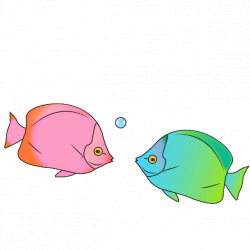 Under Water Fish Sticker by Nicole Ginelli for iOS & Android | GIPHY