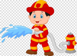 Cartoon Fireman transparent background PNG cliparts free ...