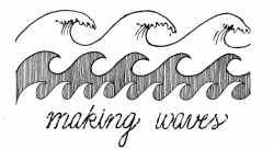 Water black and white waves black and white water clipart ...