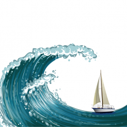 Sailing in the Boat | Elementary Music | Sea waves, Clip art ...