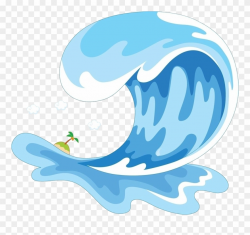 Cartoon Wave Png - Sea Waves Png Cartoon Clipart (#1220296 ...