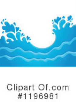 Clipart of Choppy Waves #1 - 6 Royalty-Free (RF) Illustrations