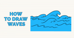 How to Draw Waves- Really Easy Drawing Tutorial