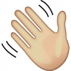 Download Waving Hand Sign Emoji | Emoji Island