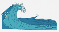 Cartoon Ocean Waves | little like this gentle crashing wave ...