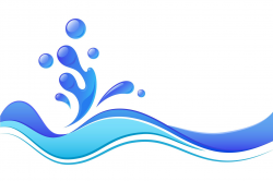 Free Water Clipart | Splash | Art, Water art, Wave drawing