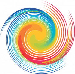 Rainbow Spiral Clip Art at Clker.com - vector clip art online ...