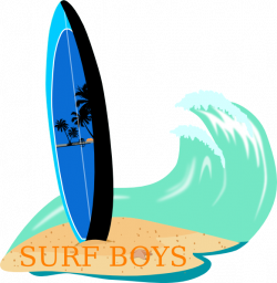 Surfboard Clip Art at Clker.com - vector clip art online, royalty ...