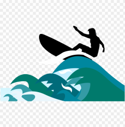 surfing surfboard clip art - surfing a wave clipart PNG ...