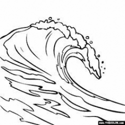 Pin by eric west on Waves carved in plywood | Wave drawing ...