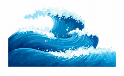 Wave Clipart No Background - Ocean Waves Clipart - wave clip ...