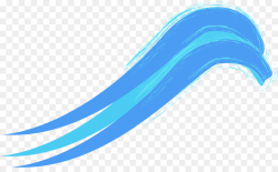 Wind Cartoon clipart - Wave, Blue, Line, transparent clip art