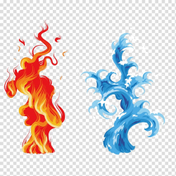 Flame Fire, Fire and water waves transparent background PNG ...