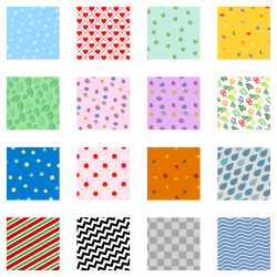Clipart - Pattern set 