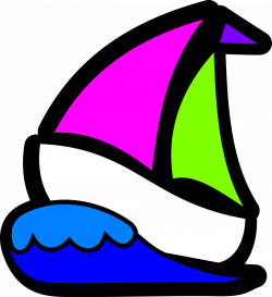 Boat, Sailboat, Wave, Yacht, Fast, Colorful #boat, #sailboat, #wave ...