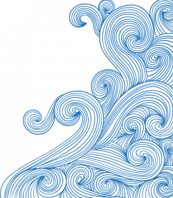 waves swirl bluewaves doodle ftestickers blueswirl...