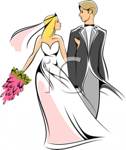Wedding Clipart - Bride and Groom | Imagiwedding | Groom ...