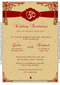 Wedding Invitation Card Design Pdf | Wedding