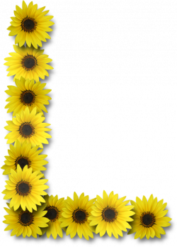 Alfabeto sunflowers .....L | 