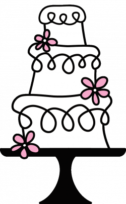 Wedding cake Layer cake Bakery Cupcake Clip art - wedding clipart ...