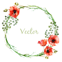 FREE PNG download design circle flower clipart wedding vintage logo ...