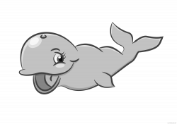 Cute Whale Clipart - ClipartBlack.com