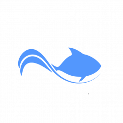 Fish Blue Logo Element - Free Logo Elements, Logo Objects ...