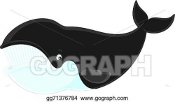 EPS Illustration - Bowhead whale. Vector Clipart gg71376784 ...