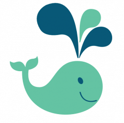 clipartist.net » Clip Art » colorful animal whale SVG