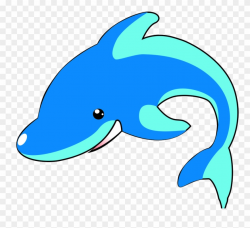 Cartoon Blue Whale Transprent Png Free Download - Dolphin ...