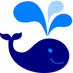 Baby Blue Whale SVG Clip arts download - Download Clip Art ...