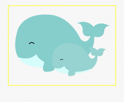 Unbelievable And Baby Animals - Mom And Baby Whale Clipart ...