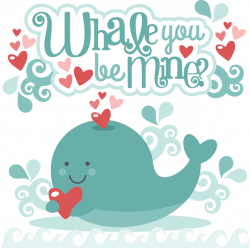 Valentine's Whale Cliparts - Cliparts Zone
