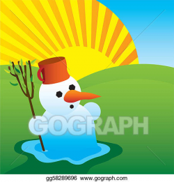 Vector Art - End of winter . Clipart Drawing gg58289696 ...