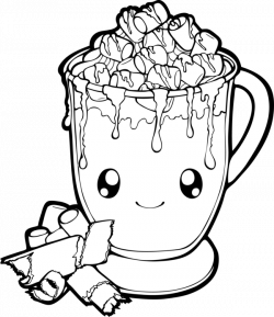 Hot Chocolate Drawing at GetDrawings.com | Free for personal use Hot ...