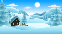 Winter Landscape clipart - Landscape, Sky, Winter ...