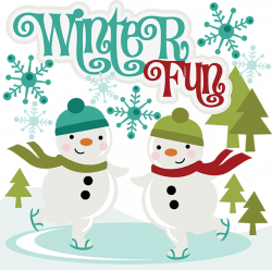 Winter Fun SVG Scrapbook Collection svg files for scrapbooking cut ...